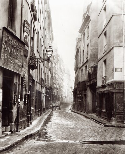 Rue Aumaire, von der Rue Volta, Paris, 1858-78 von Charles Marville